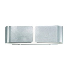 Настенный светильник Ideal Lux Clip AP2 Small Argento 088273