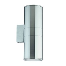 Уличный настенный светильник Ideal Lux Gun AP2 BIg Alluminio 033020