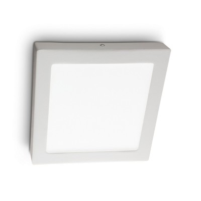 Настенно-потолочный светодиодный светильник Ideal Lux Universal 24W Square Bianco 138657