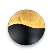 Настенный светильник Ideal Lux Sunrise AP3 Nero E Oro 133270