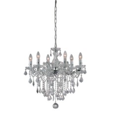 Подвесная люстра Ideal Lux Florian SP6 Cromo 035628