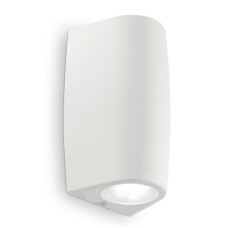 Уличный настенный светильник Ideal Lux Keope AP2 Small Bianco 147772