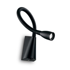 Светодиодный спот Ideal Lux Goose AP1 Nero 142692