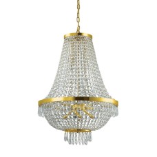 Подвесная люстра Ideal Lux Caesar SP12 Oro 114743