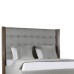 Кровать Idealbeds Berkley Winged Box Tufted Wood