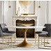 Обеденный стул Idealbeds Emery Curved-back Polised