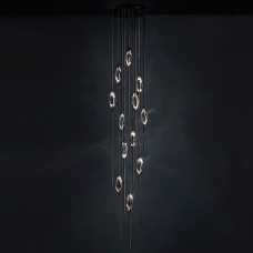 Люстра Il Pezzo Mancante Il Pezzo 12 Cluster A black-gold