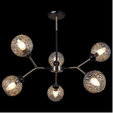Люстра на штанге Illumico IL0268-6PSQ-79 BK AB