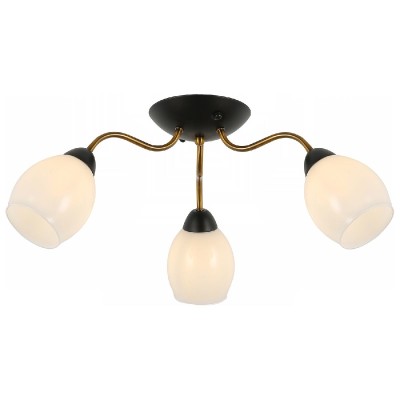 Потолочная люстра Illumico IL8193-3COU-79 BK GD