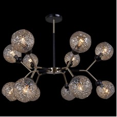 Люстра на штанге Illumico IL0268-12PSQ-79 BK AB