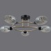 Люстра на штанге Illumico IL0300-5CSQ-79 BK AB