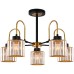 Люстра на штанге Illumico IL1305-5CPA-29 BK GD