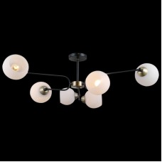 Люстра на штанге Illumico IL0249-6CSQ-79 BK AB