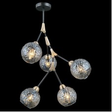 Люстра на штанге Illumico IL0263-5PSQ-79 BK AB