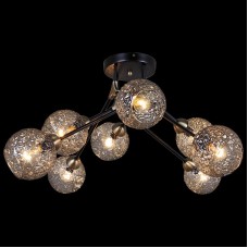 Люстра на штанге Illumico IL0264-8CSQ-79 BK AB