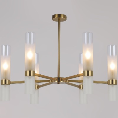 Люстра на штанге Illumico IL0279-6P-79 BRASS