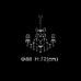 Люстра Illuminati MD09054-12B
