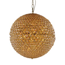 Люстра Illuminati MD103204-9A gold/amber