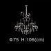 Люстра Illuminati MD92724-12A