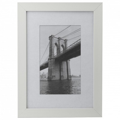  Фоторамка  Image Art 600 / 21х30 белый с пластиком