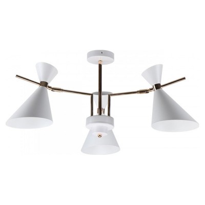 Люстра на штанге Imex MD.0702 MD.0702-3-S WH+FGD