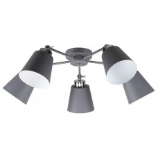 Люстра на штанге Imex MD.9103 MD.9103-5-S GR+CH
