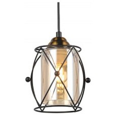 Подвесной светильник Imex MD.1023 MD.1023-1-P-BK+GBR
