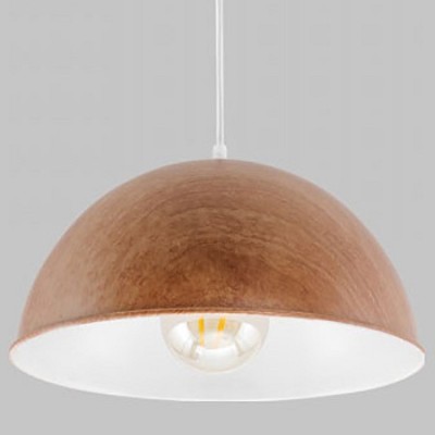 Подвесной светильник Imex MD.5660 MD.5660-1-P-WT+WOOD