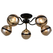 Потолочная люстра Imex MD.3595 MD.3595-5-S COFFEE+FGD