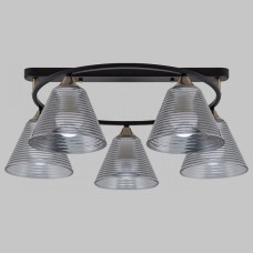 Потолочная люстра Imex MD.5948 MD.5948-5-S-BK+AB