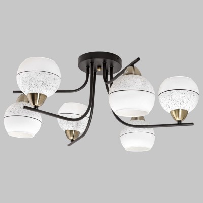 Потолочная люстра Imex MD.8136 MD.8136-6-S-BK+AB