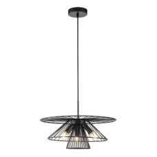 Подвесная люстра Indigo Strato 10016/3P Black V000287