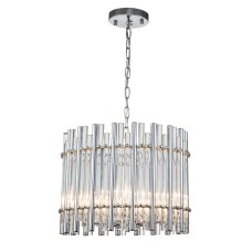 Подвесная люстра Indigo Violino 12025/5P Chrome V000307