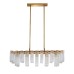 Люстра на штанге Indigo Brina 12027/10PL Brass V000367
