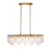 Люстра на штанге Indigo Brina 12027/10PL Brass V000367