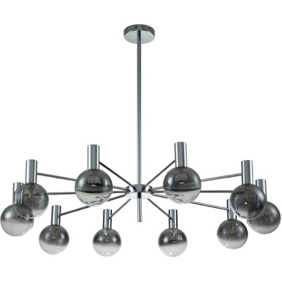Люстра на штанге Indigo Collana 13015/10R Chrome V000225