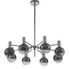 Люстра на штанге Indigo Collana 13015/8R Chrome V000223