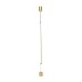 Подвесной светильник Indigo Linea 14024/A/1P Brass V000122L