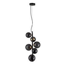 Подвесная люстра Indigo Molecola 11018/6P Black V000197