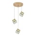 Подвесной светильник Indigo Radioso 12048/3P Gold V000134L