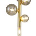 Подвесная люстра Indigo Canto 11026/5P Gold V000245