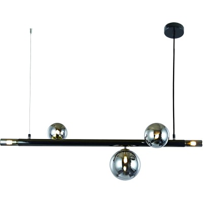 Подвесная люстра Indigo Canto 11026/5PL Black V000239