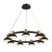 Подвесная люстра Indigo Traforo 11059/9P Black V000183L