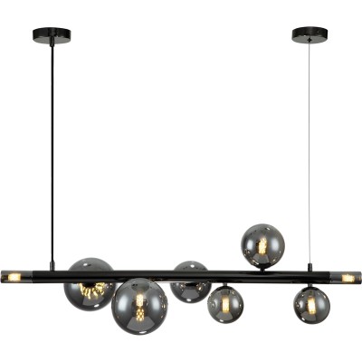 Подвесная люстра Indigo Canto 11026/8PL Black V000240