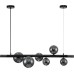 Подвесная люстра Indigo Canto 11026/8PL Black V000240