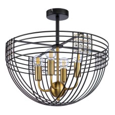 Потолочная люстра Indigo Fresco 10001/4C Black V000104