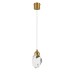Подвесной светильник Indigo Cristallo 12053/1P Brass V000132L