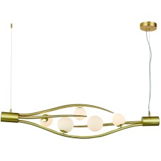 Подвесная люстра Indigo Flusso 11025/5P Gold V000230