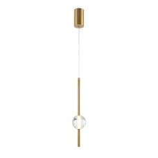 Подвесной светильник Indigo Ciondolo 11066/1P Brass V000170L