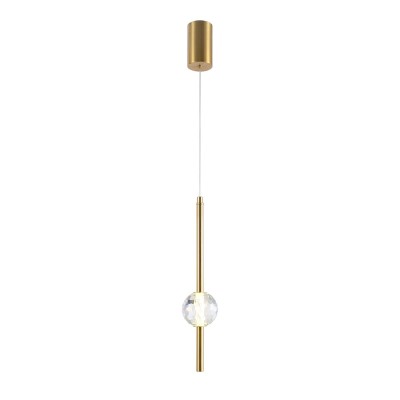 Подвесной светильник Indigo Ciondolo 11066/1P Brass V000170L